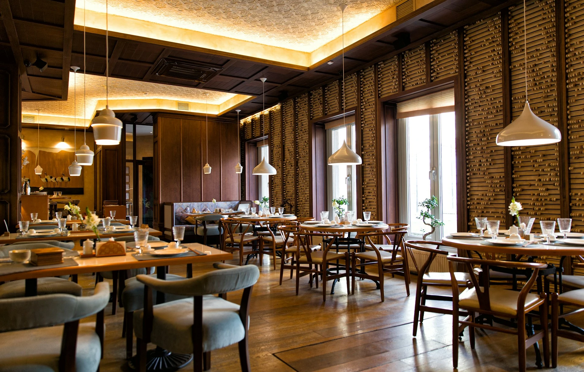 Welcoming hospitality interior